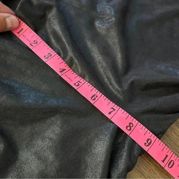 Hue leggings shinny shimmery  L - Picture 7 of 9